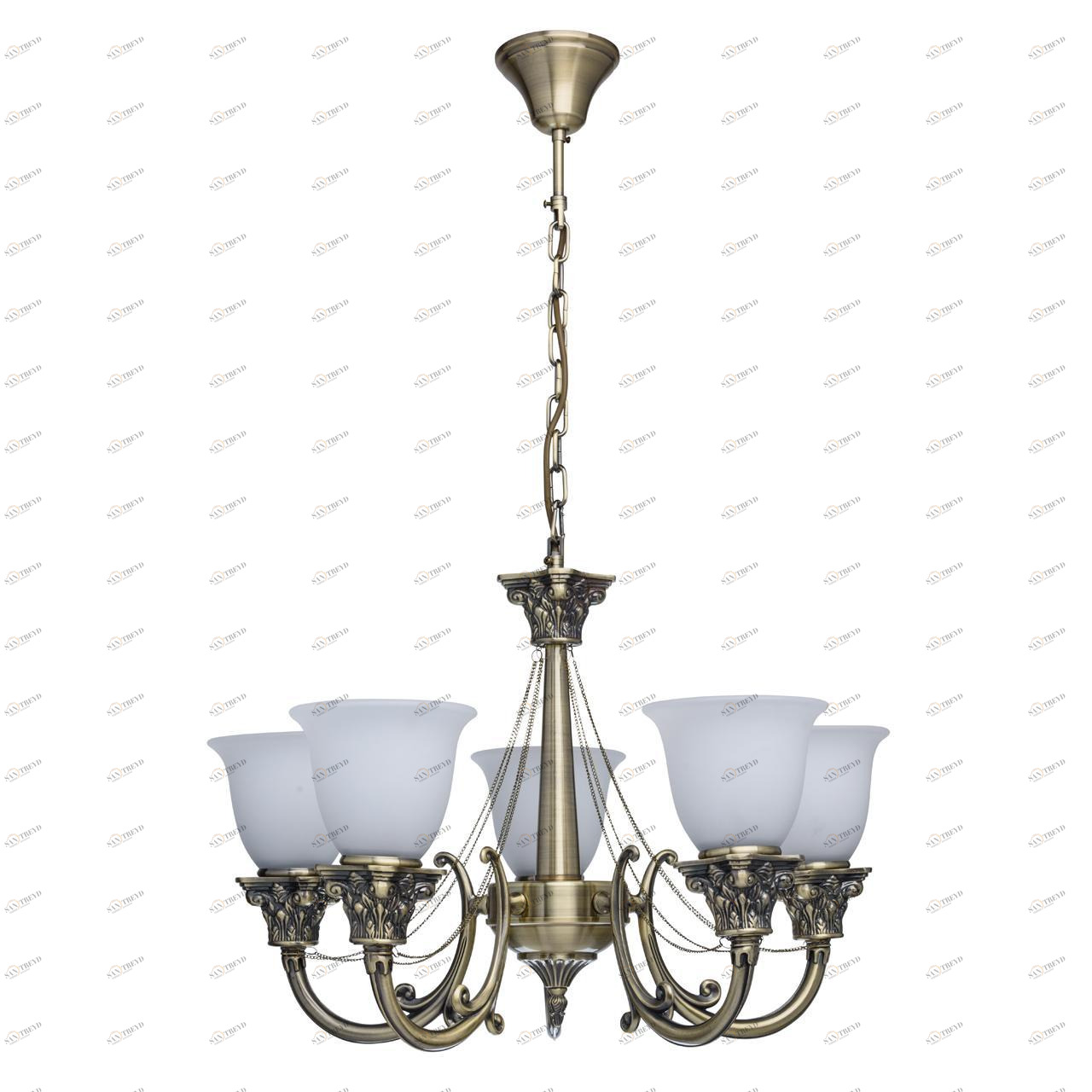 Подвесная люстра MW-Light Фелиция 25 347019505 белая MW-LIGHT ДИЗАЙНЕРСКИЕ, ФЕЛИЦИЯ 186090 Белый 