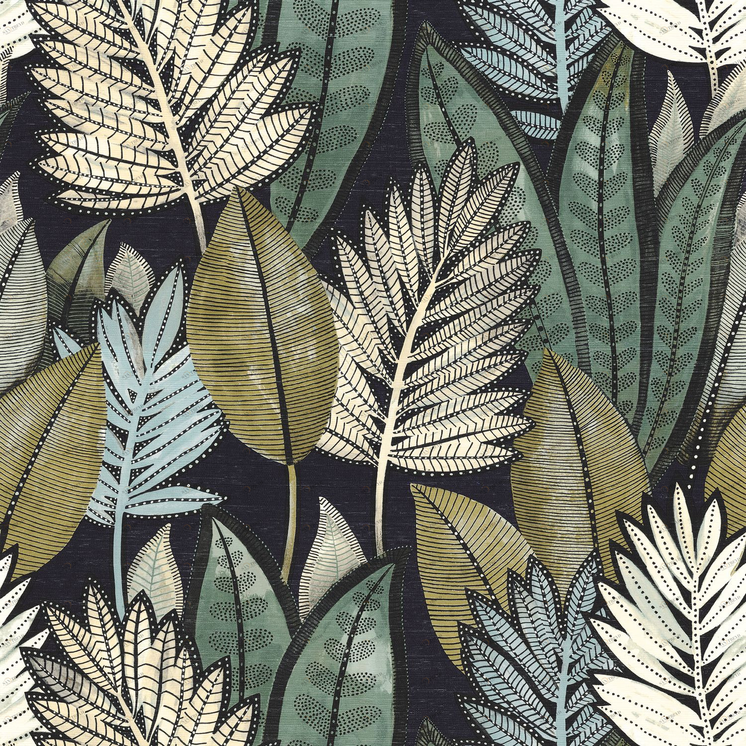 Рулон обоев CASAMANCE 74680468 Основа нетканый винил MANILLE