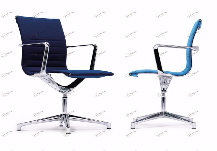 ICF Поворотный офисный стул из ткани с 4 спицами и подлокотниками Una chair sun-id-1416073
