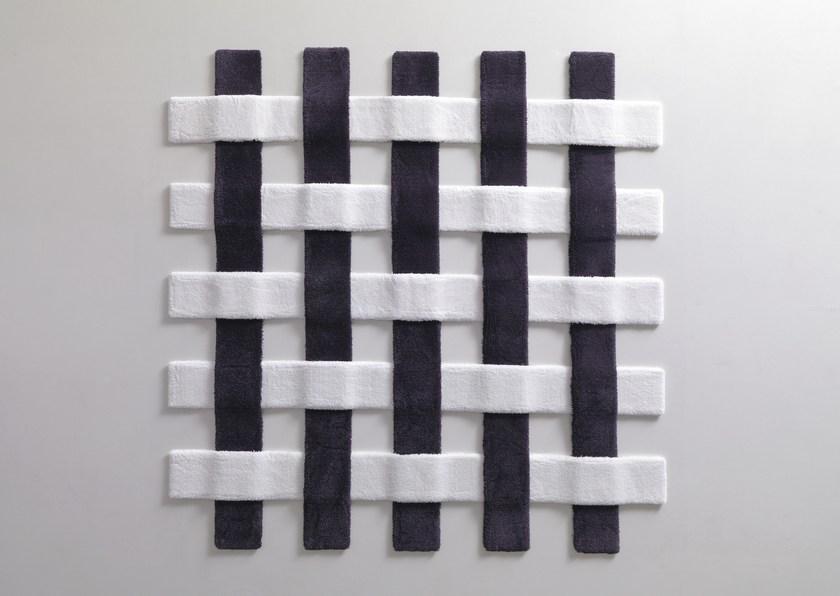 Квадратный коврик ручной работы из синтетического волокна в современном стиле New trends Santreyd sun-id-1479306 - Вид №1