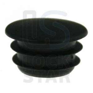 Заглушка пластиковая D14 Pl/MU цвет черный Santreyd LK01-975