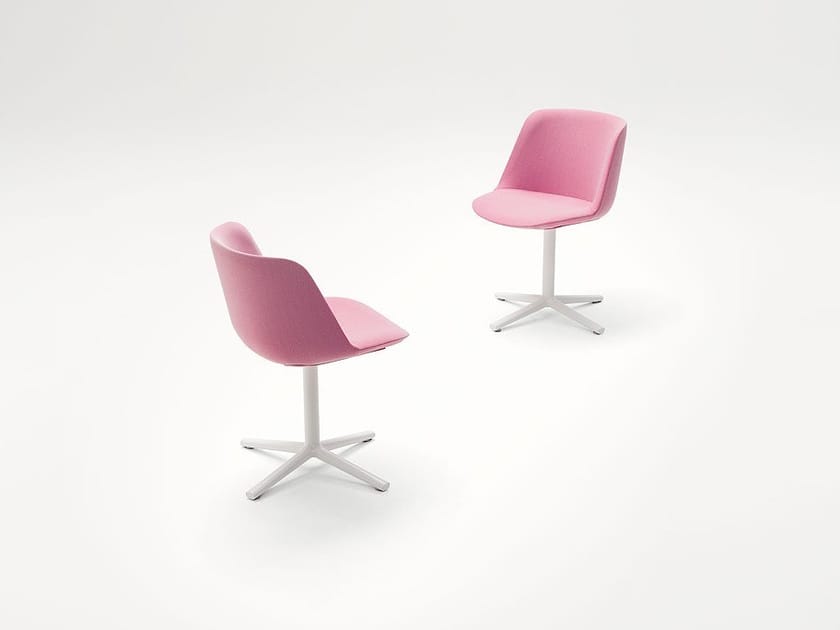 Тканевый мягкий поворотный стул Paola Lenti ARCH-00078066