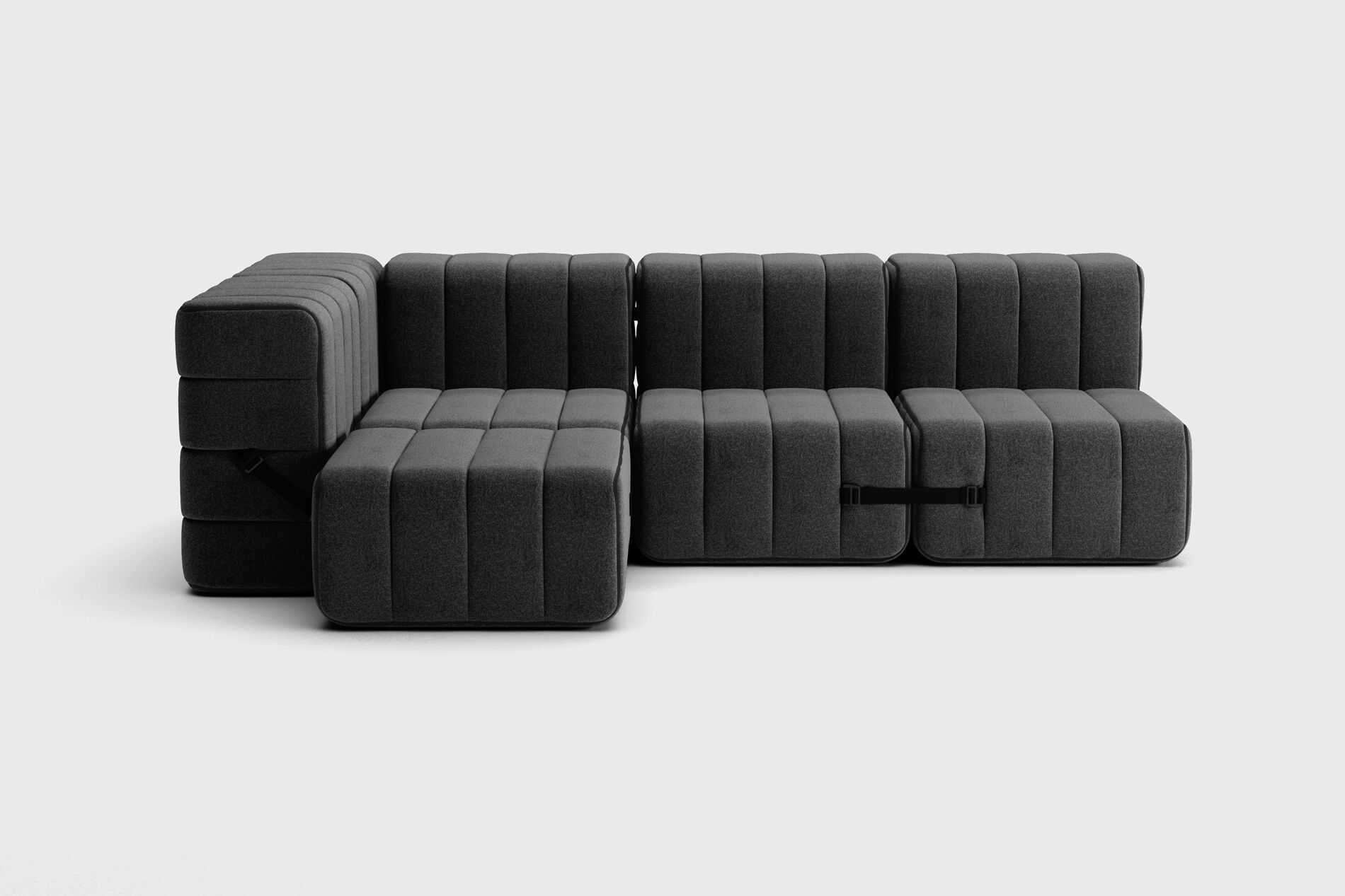 Модульный угловой диван из ткани AMBIVALENZ Curt ARCH-00061719 - Вид №20