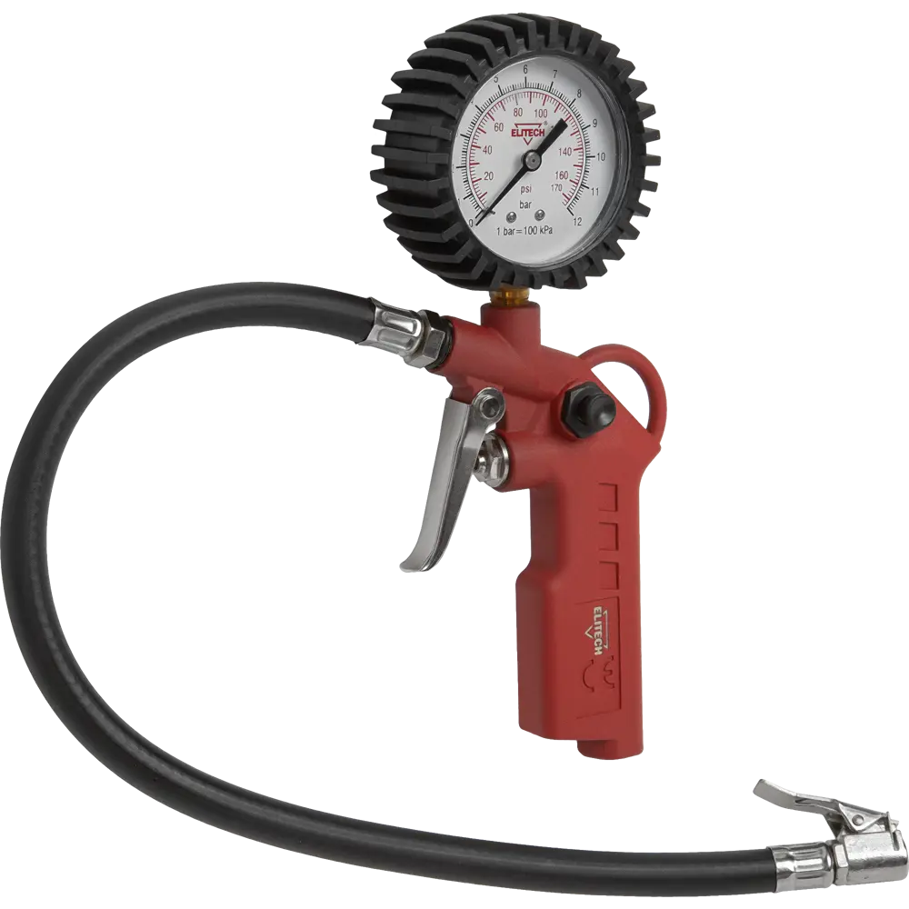 Пистолет Elitech для подкачки шин с манометром 140 л/мин 84552403 STLM-0051866