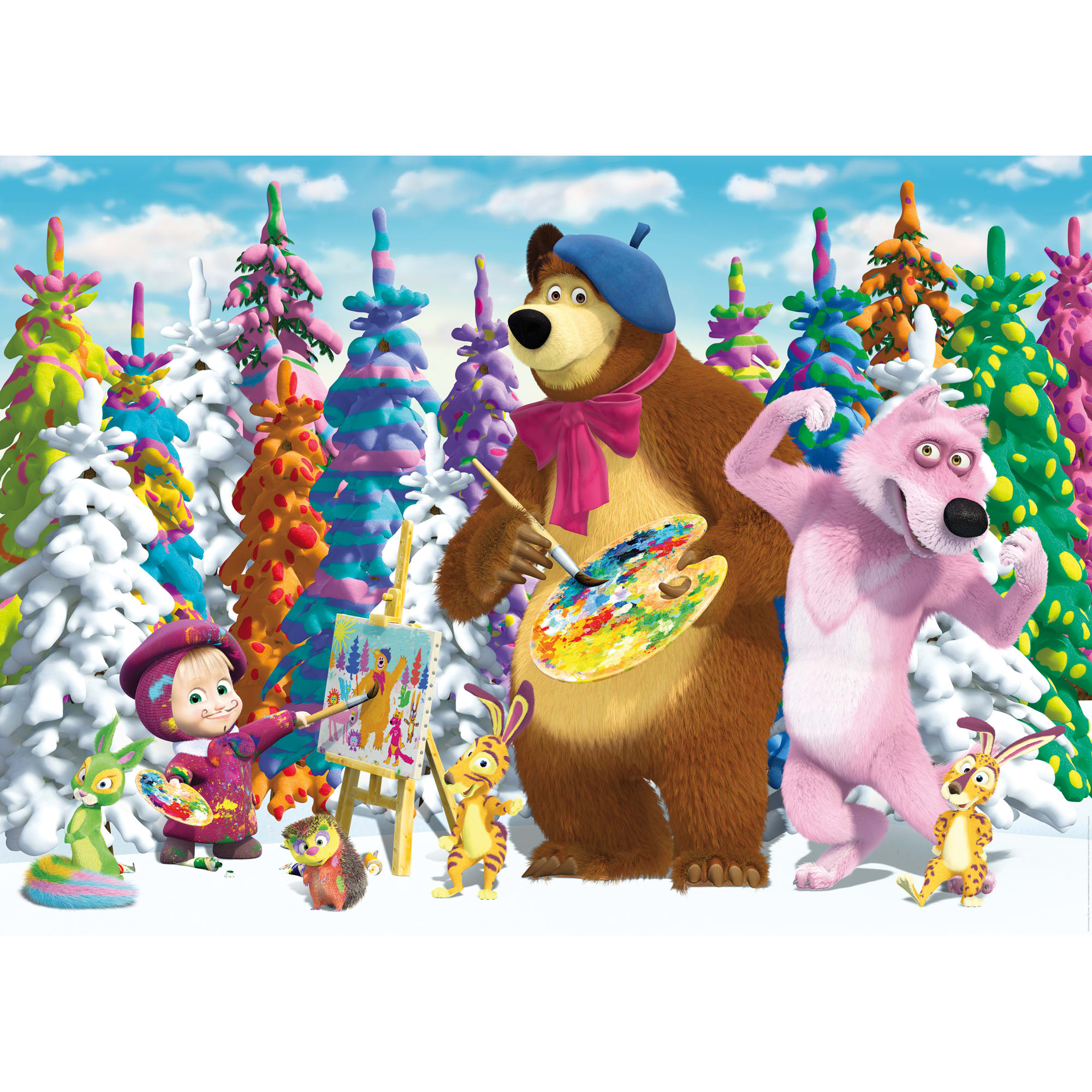 81956606 Фотообои «» 280х200 см Картина маслом Santreyd 