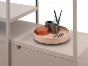 BENE Деревянный лоток для канцелярских товаров с розетками и usb Ports