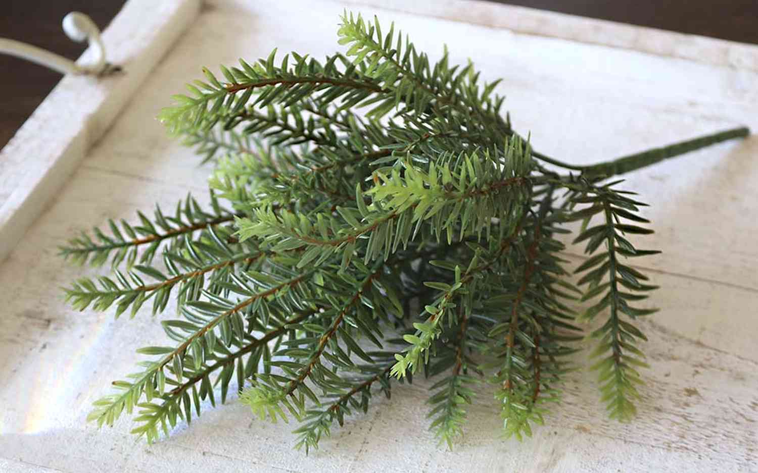 1742 883 a3 Искусственная еловая гроздь, 30 см, зеленая H-andreas  - Вид №1