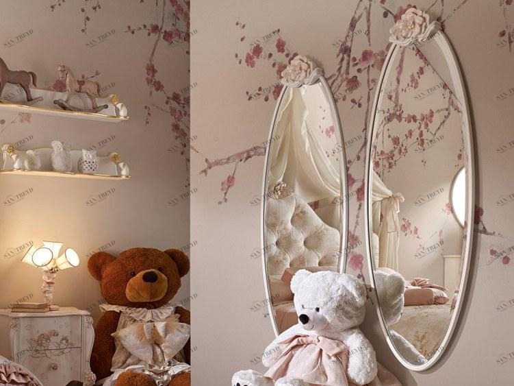 VOLPI Овальное настенное зеркало для детей Sogni & amore 3048