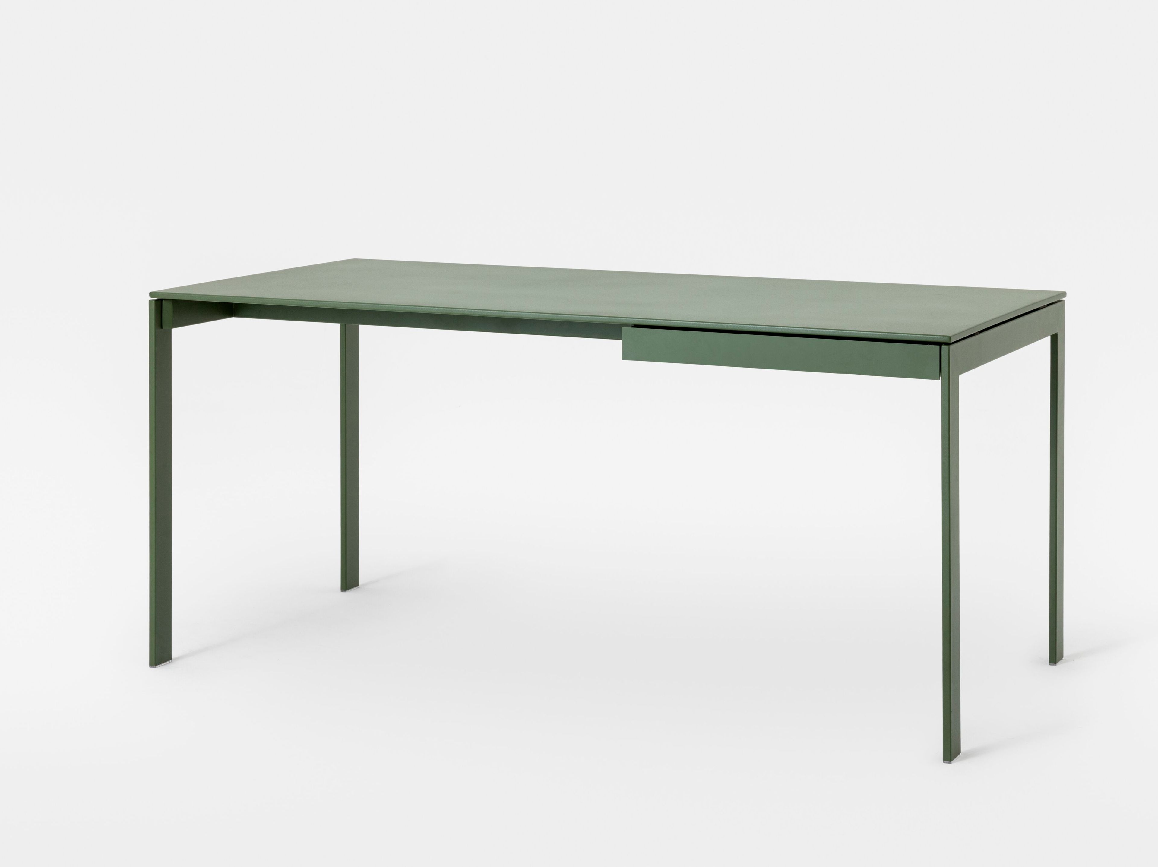 Прямоугольный металлический стол с ящиками Mara фольга ARCH-00099511 - Вид №2