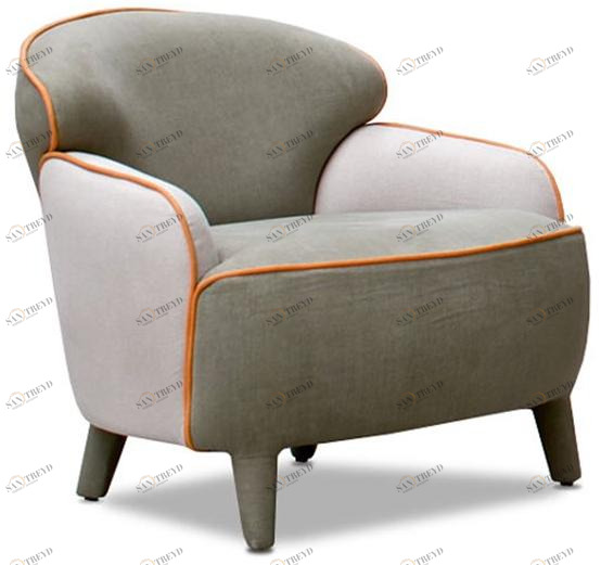 ESTEL GROUP Кресло с обивкой из ткани с подлокотниками sun-id-1361232