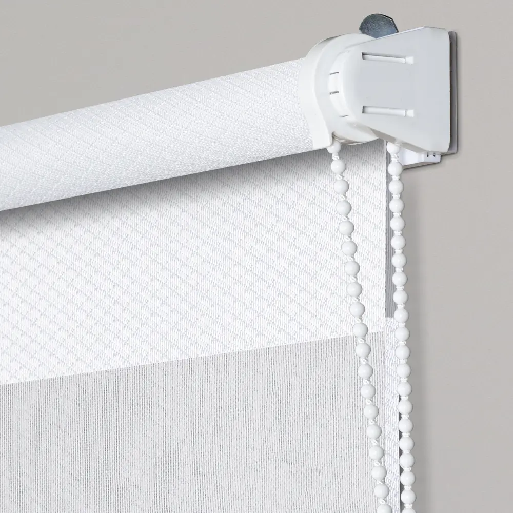 Штора рулонная день-ночь Сиберия 120x175 см белая MIAMOZA Промо 2025 STLM-2190650 - Вид №2