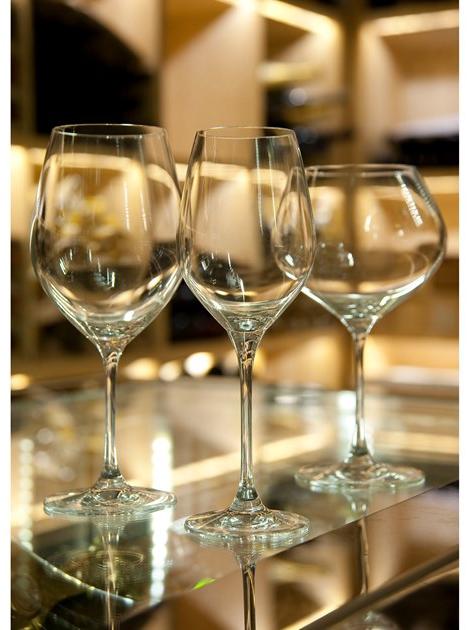 IVV Набор из 6 прозрачных стеклянных бокалов для белого вина Vizio 6500.1 - Вид №2