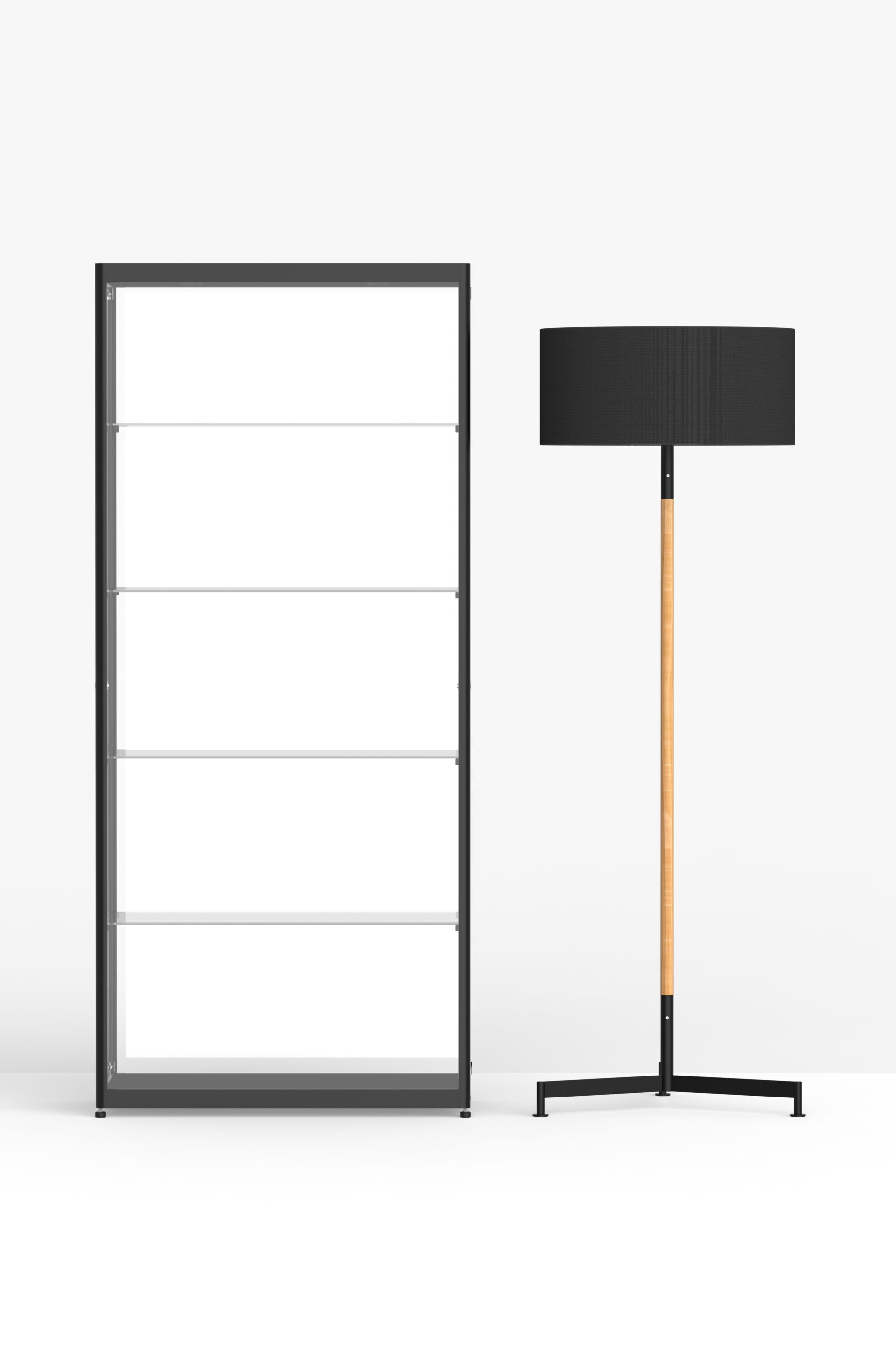 Витрина из алюминия и стекла со встроенным освещением FUNCTIONALS PICTOR VA ARCH-00076427 - Вид №9