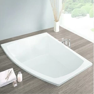 Ванна встраиваемая LARGO 180х130 см с аэромассажем Deluxe