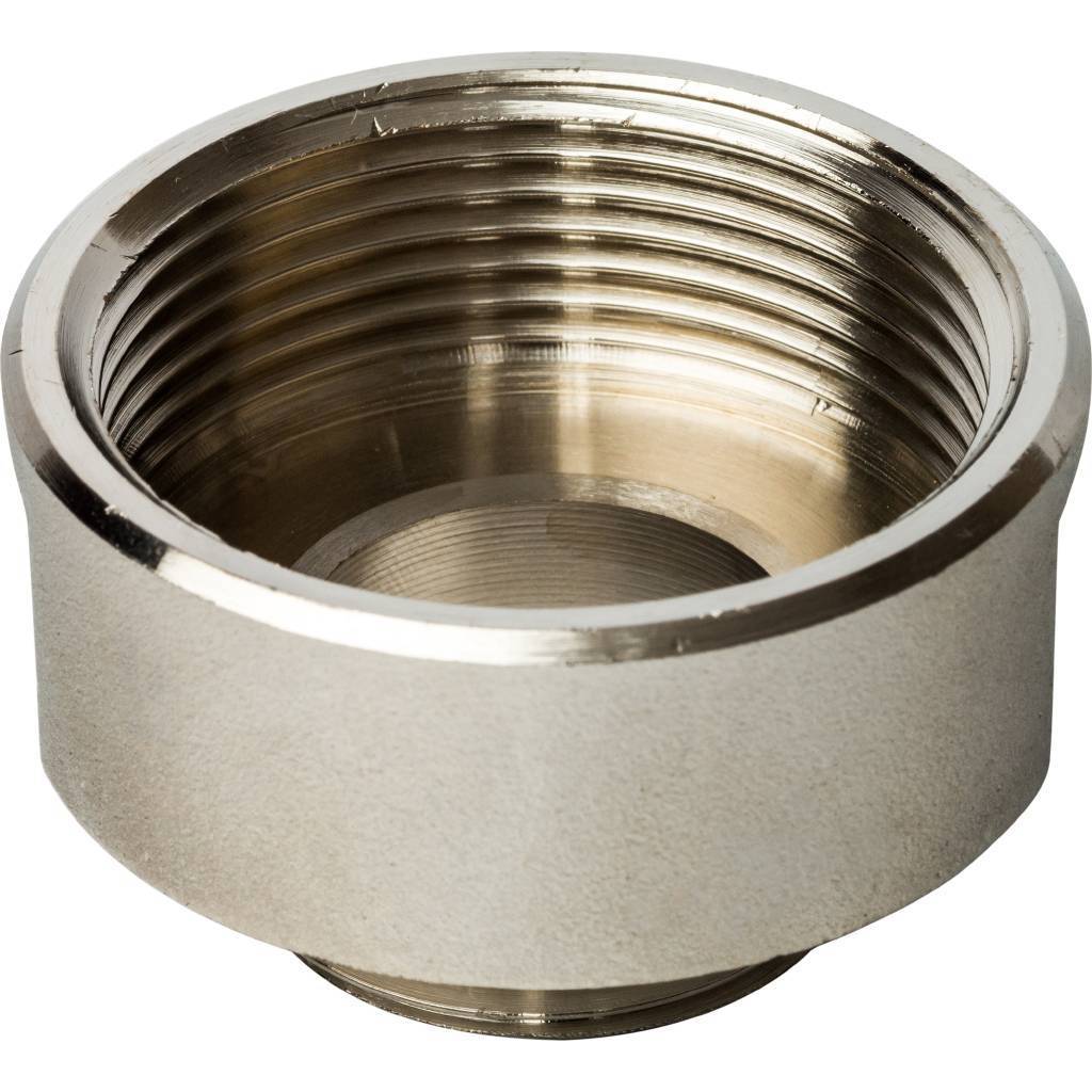 82238911 Переходник 1 1/2"x1" внутренняя-наружная резьба никелированная латунь STLM-0022645 STOUT  - Вид №2