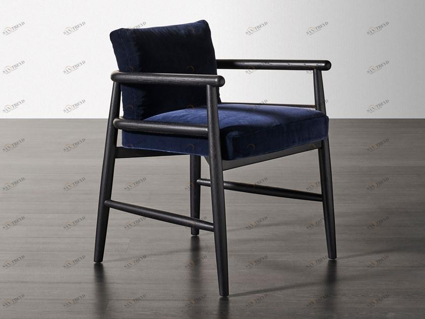 Meridiani Стул с обивкой и подлокотниками Teresina sun-id-1448583