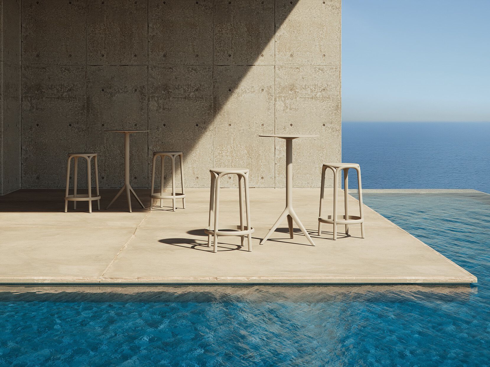 Штабелируемый садовый стул Vondom Бруклин ARCH-00126358 - Вид №5