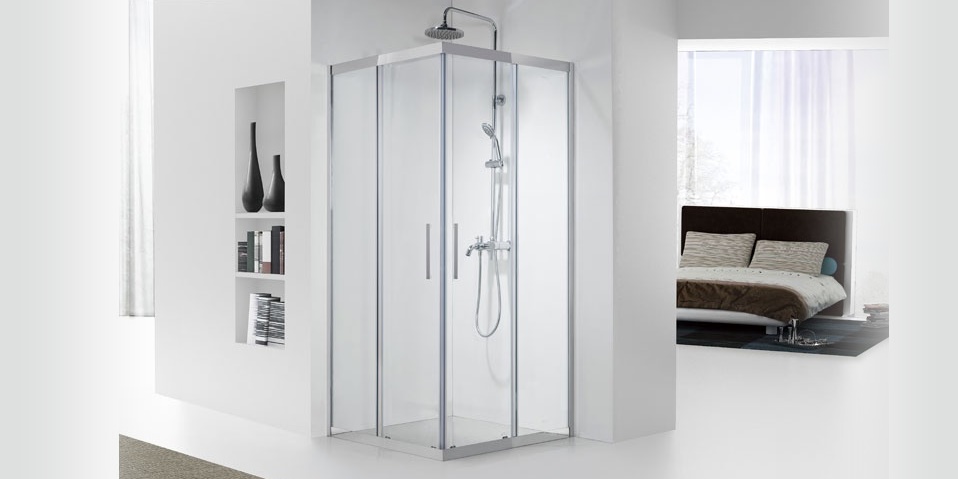 Душевой уголок Aquanet Delta Cube NPE1142 100x100, прозрачное стекло 00183843 - Вид №2