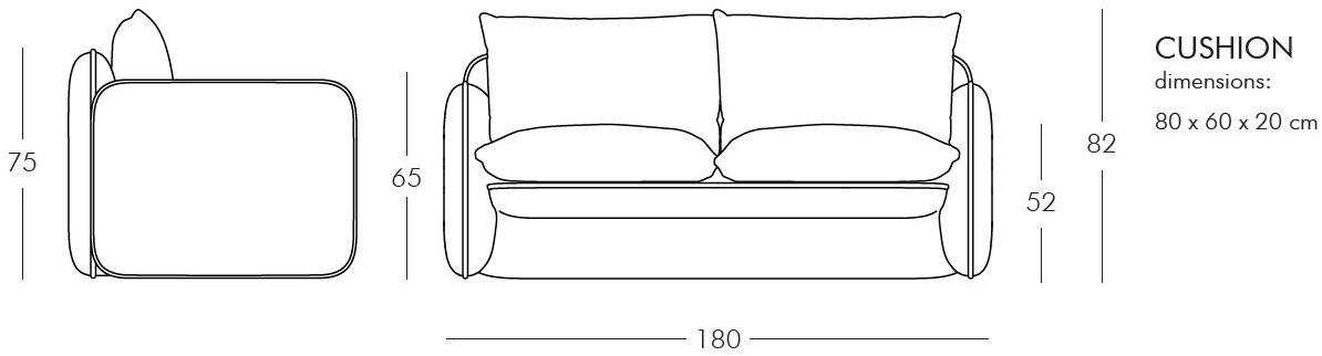 SLIDE Диван / садовый диван из полиэтилена Mara sun-id-1378853 - Вид №7
