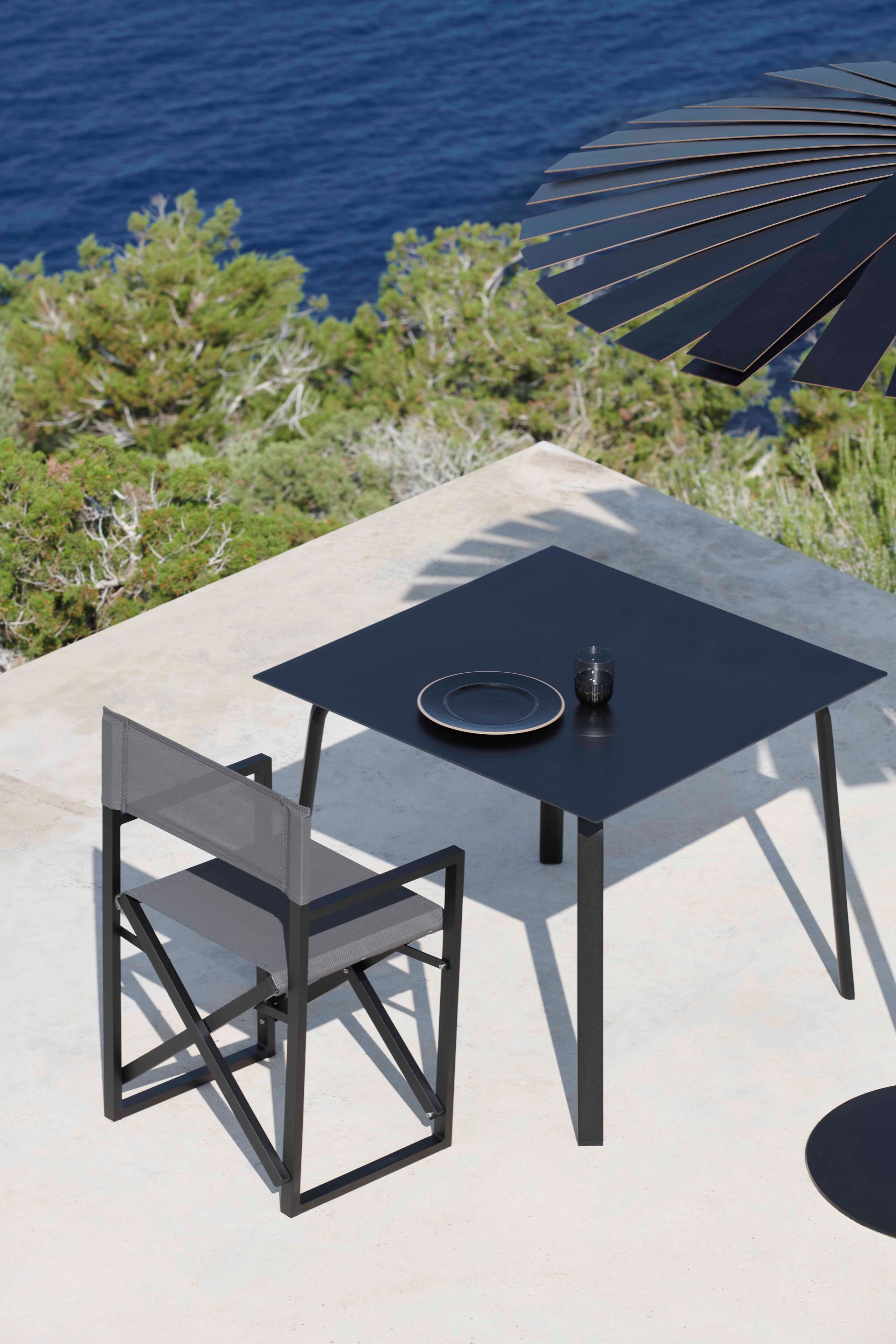 Термокрытый алюминиевый штабелируемый садовый стол GANDIABLASCO стек ARCH-00072935 - Вид №2