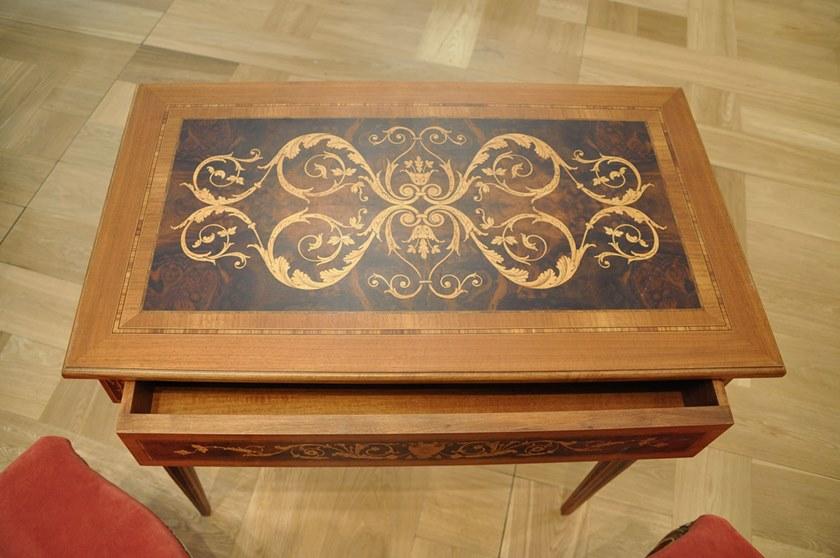 Arnaboldi Interiors Прямоугольный деревянный стол с ящиками sun-id-1494909 - Вид №2