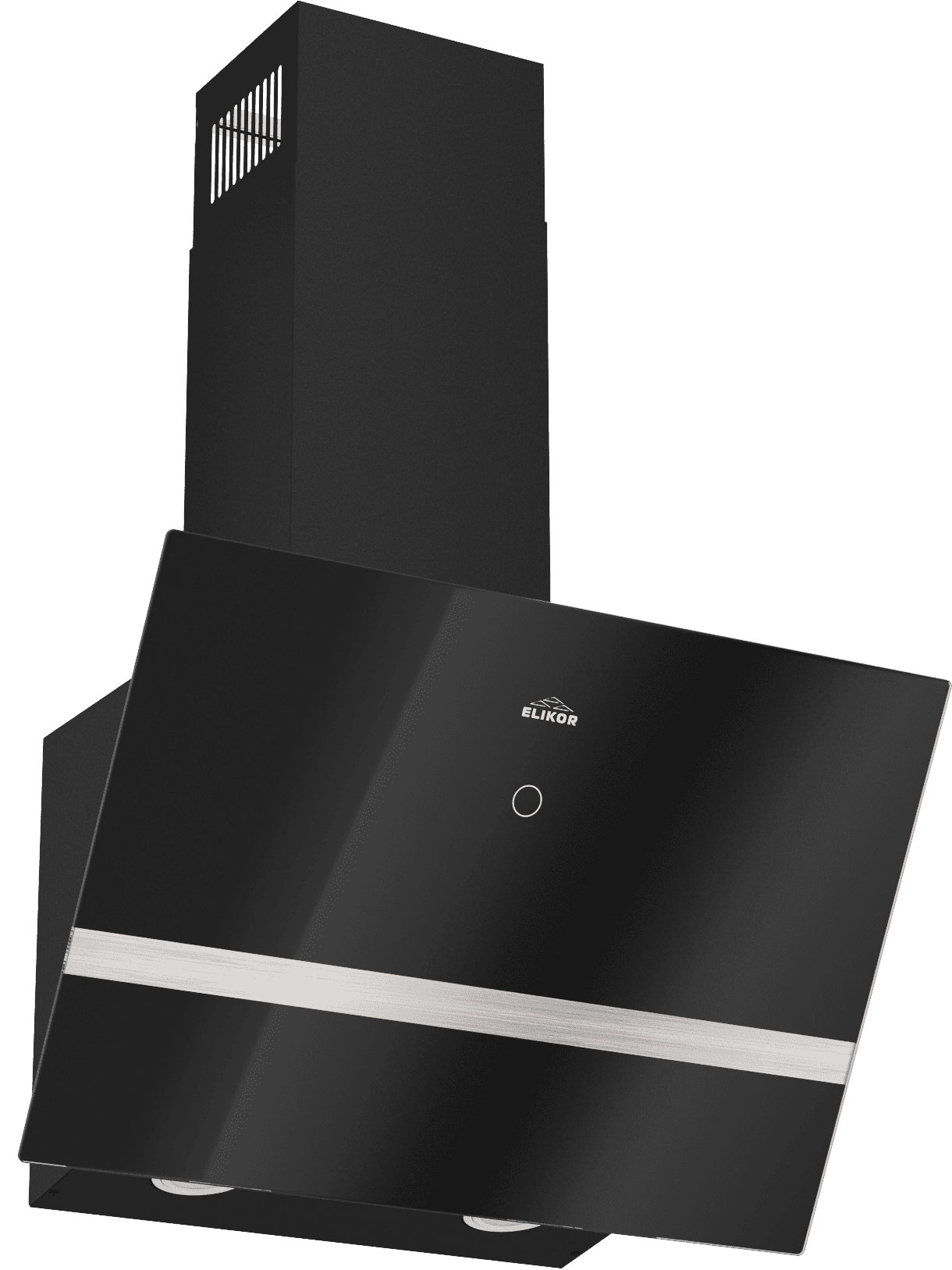 9106564 Вытяжка наклонная ELIKOR RISE BK 60 черный/черный STDN-0089381