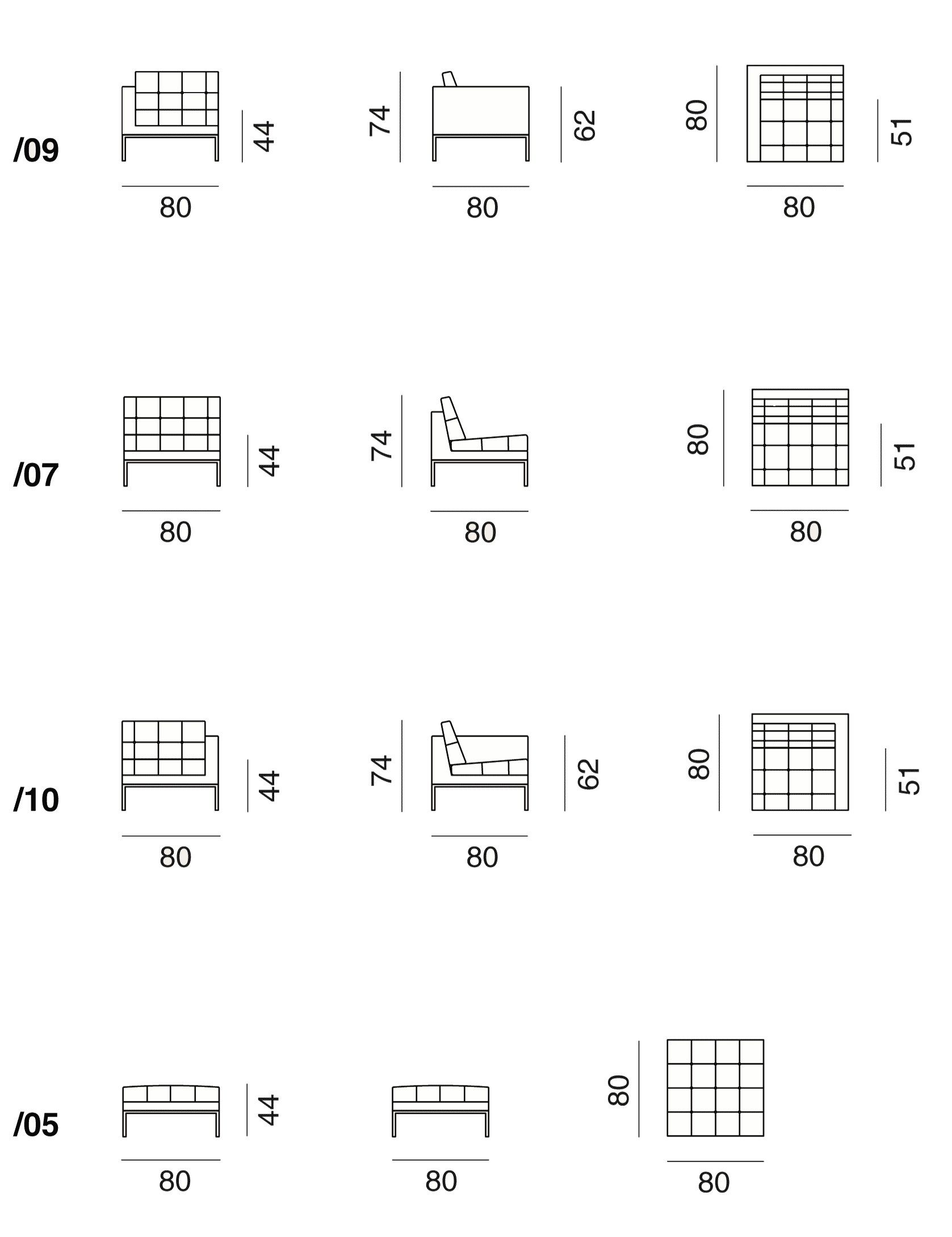 Dormeuse мягкая кожа de Sede DS-159 ARCH-00101460 - Вид №2