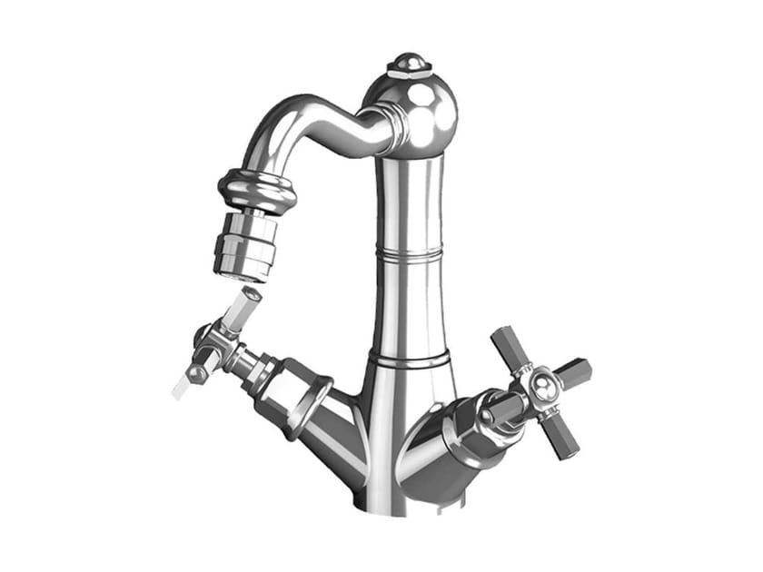 Смеситель для биде с одним отверстием для пола с отдельными розетками GATTONI TRD ARCH-00102803