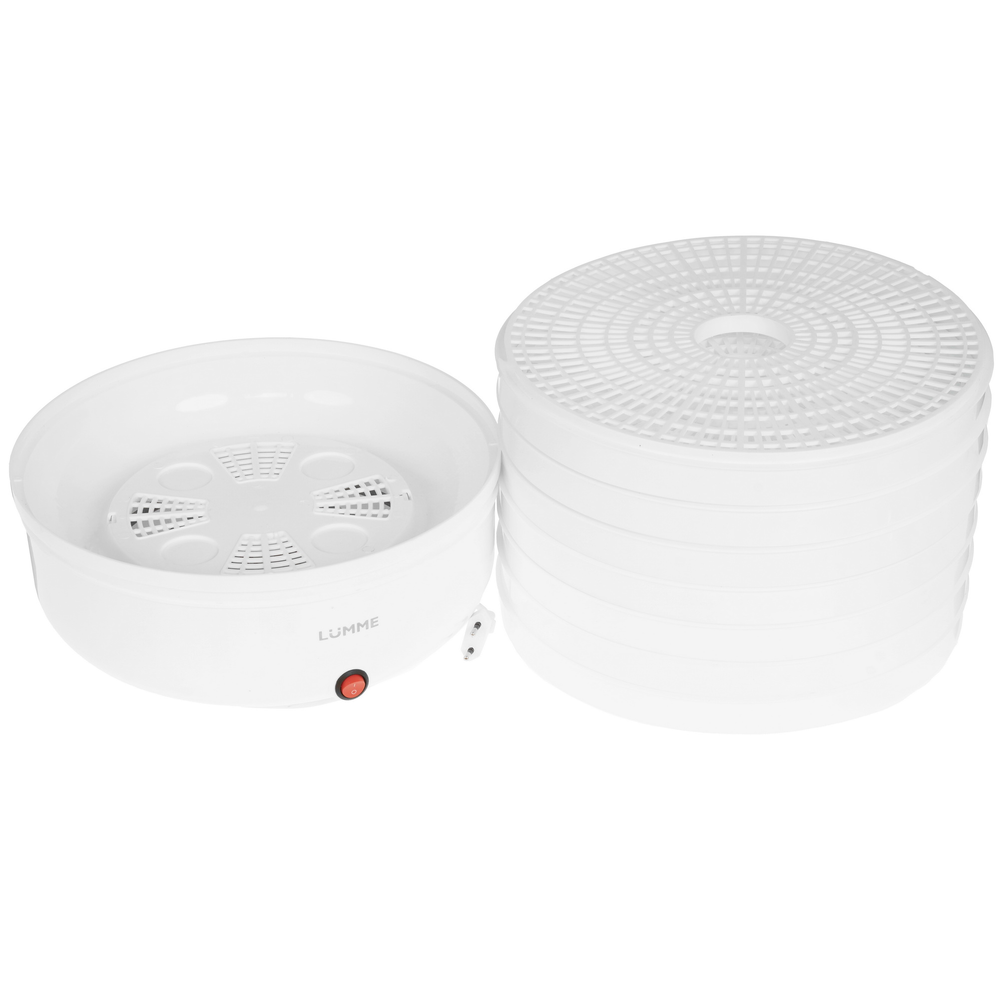 9058616 Сушилка для овощей и фруктов LUMME LFD-107PP белый STDN-0064611 - Вид №5