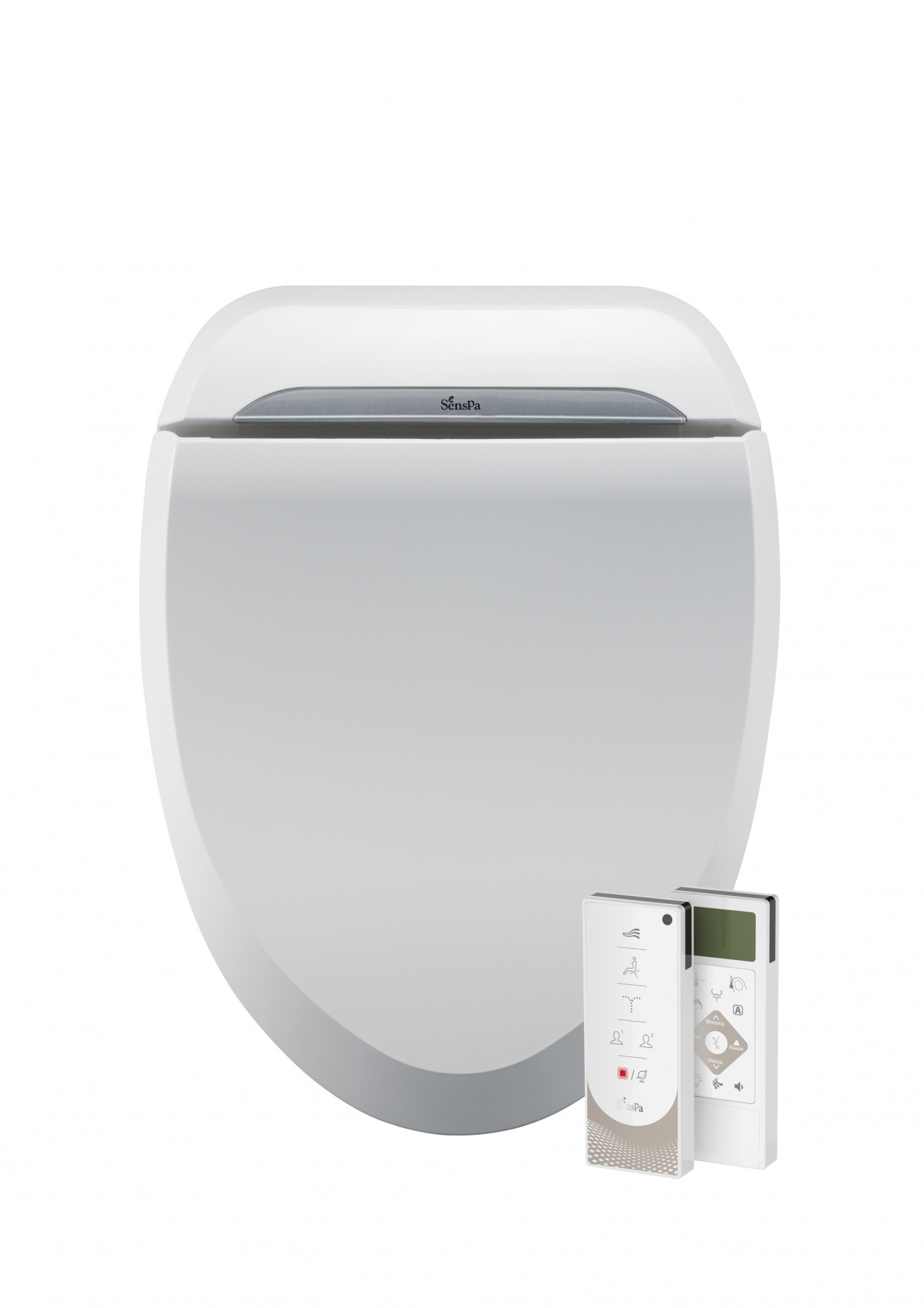 Электронная крышка биде SensPa JK-1000 Grey L - длинная sun-id-2005344