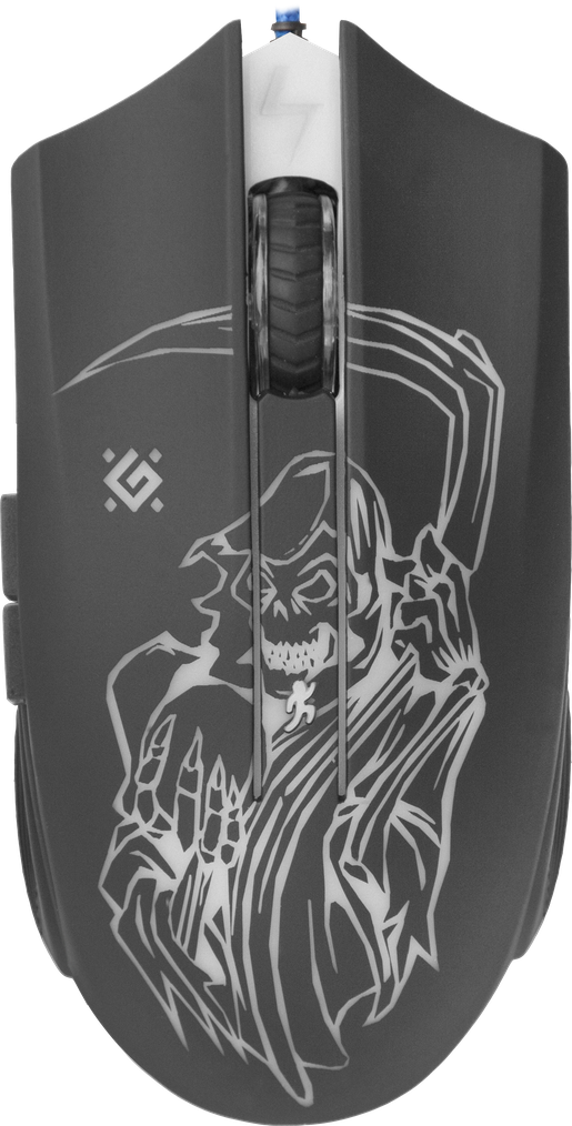 52190 проводная игровая мышь ghost gm-190l оптика,6кнопок,800-3200dpi Defender Santreyd 