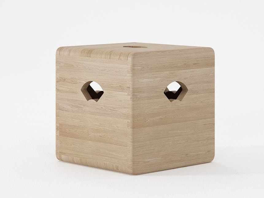 Пуф из массива дерева KARPENTER EAST ARCH-00129840 - Вид №5