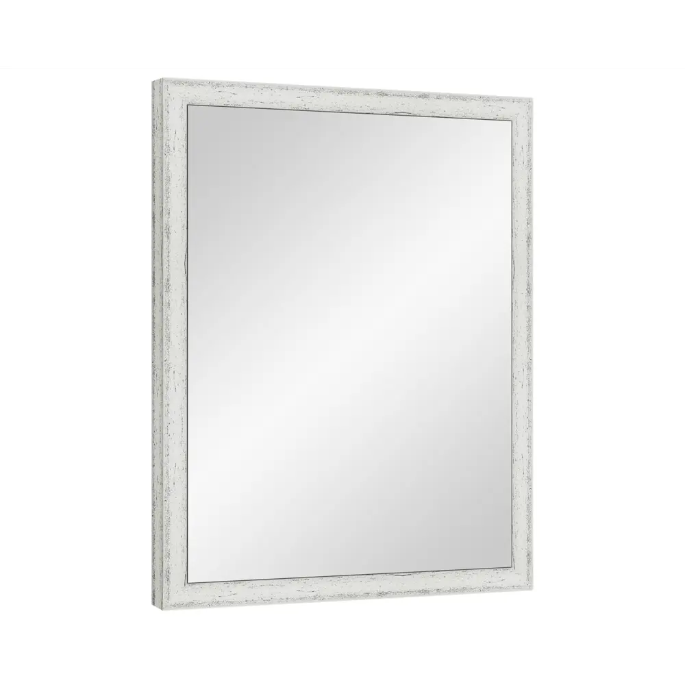 Зеркало декоративное Континент Слим прямоугольник 50x40 см мдф цвет белая патина CONTINENT Зеркала эконом, рамы, включая плитку STLM-2177104 - Вид №2
