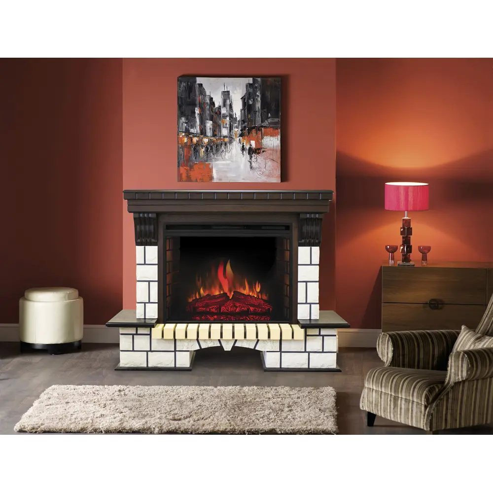 Каминокомплект Stone (очаг Firespase 25) REALFLAME STLM-2097687 - Вид №6