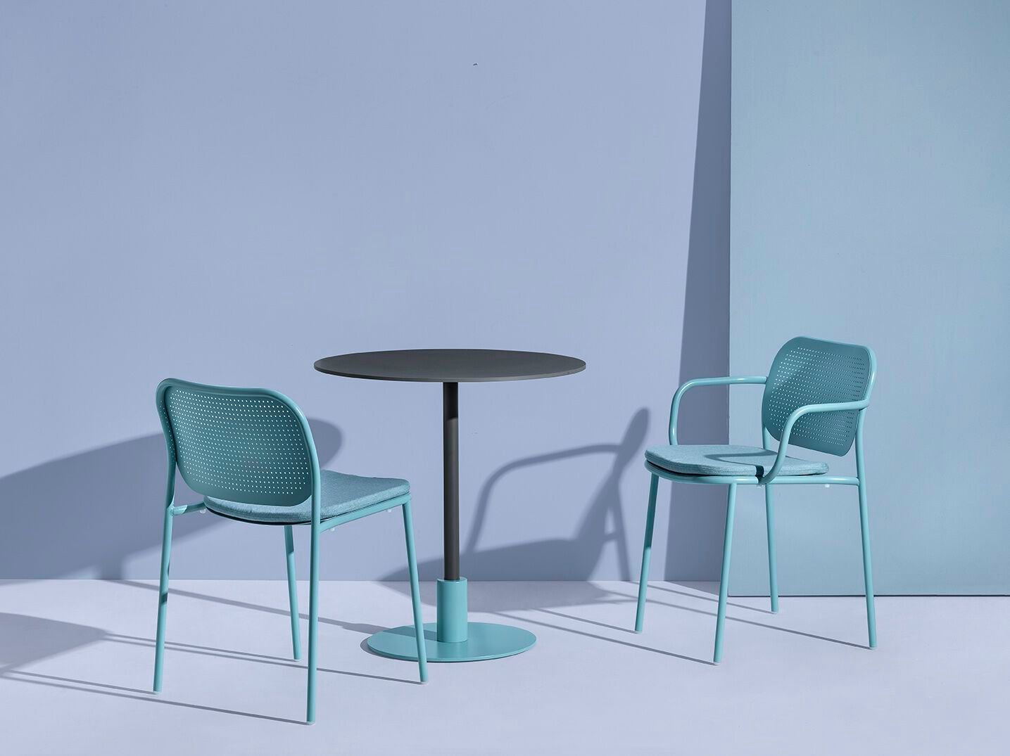 Окрашенный металлический стол для контракта TrabA' ECHO ARCH-00119686 - Вид №8