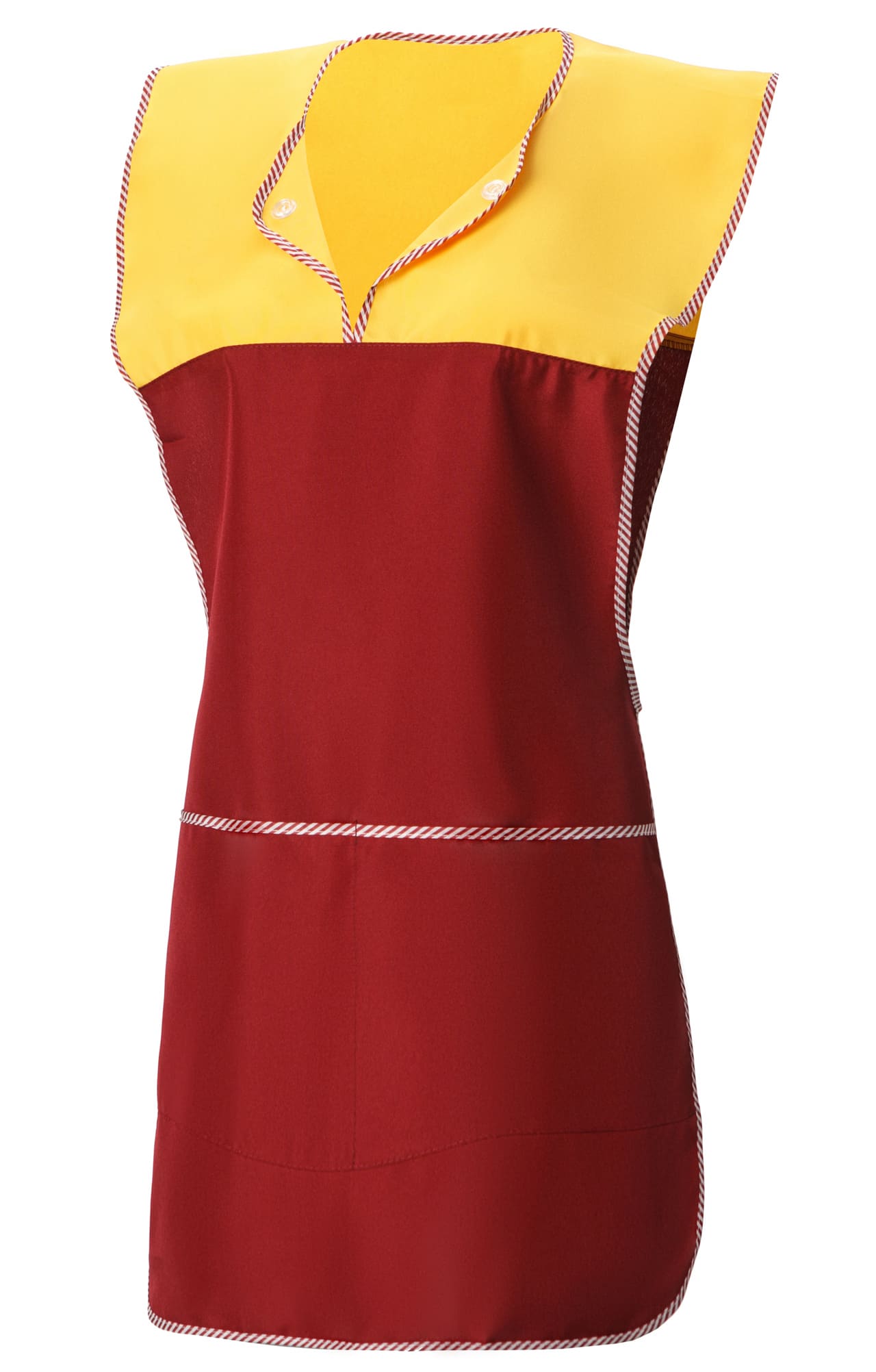 64413 Комплект "Людмила" бордо  Одежда для обслуживающего персонала  размер 56-62 Спецодежда  - Вид №1