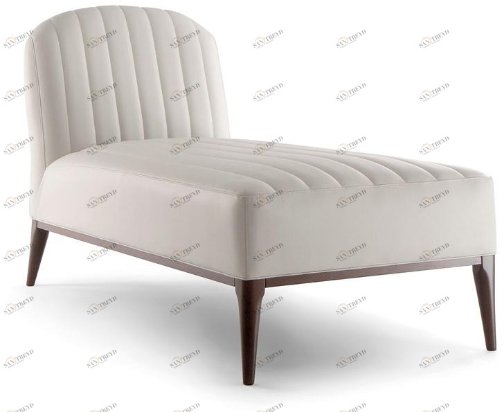 Tirolo Мягкая кушетка из кожи Parigi 038 cl