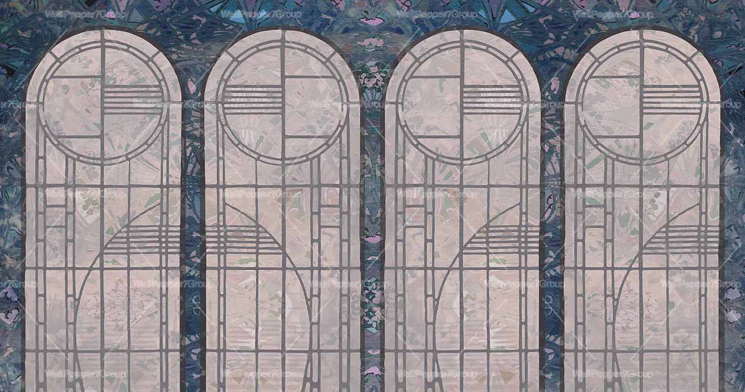 Обои с перспективной тематикой trompe l'Oeil, экологически чистые WallPepper коллекция 2022 ARCH-00115152 - Вид №1