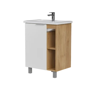 Тумба под раковину KONSENSA «СОХО» с интеллектуальной системой хранения 89381829