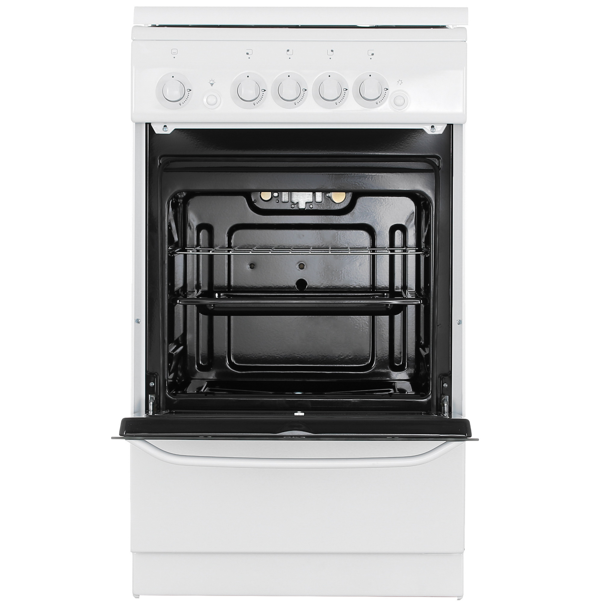 9000314 Газовая плита De Luxe 5040.56г (кр)-030 белый STDN-0113301 - Вид №6