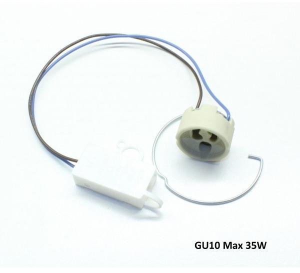 GESSO Встраиваемый в потолок держатель точечного светильника из гипса  806c  - Вид №3