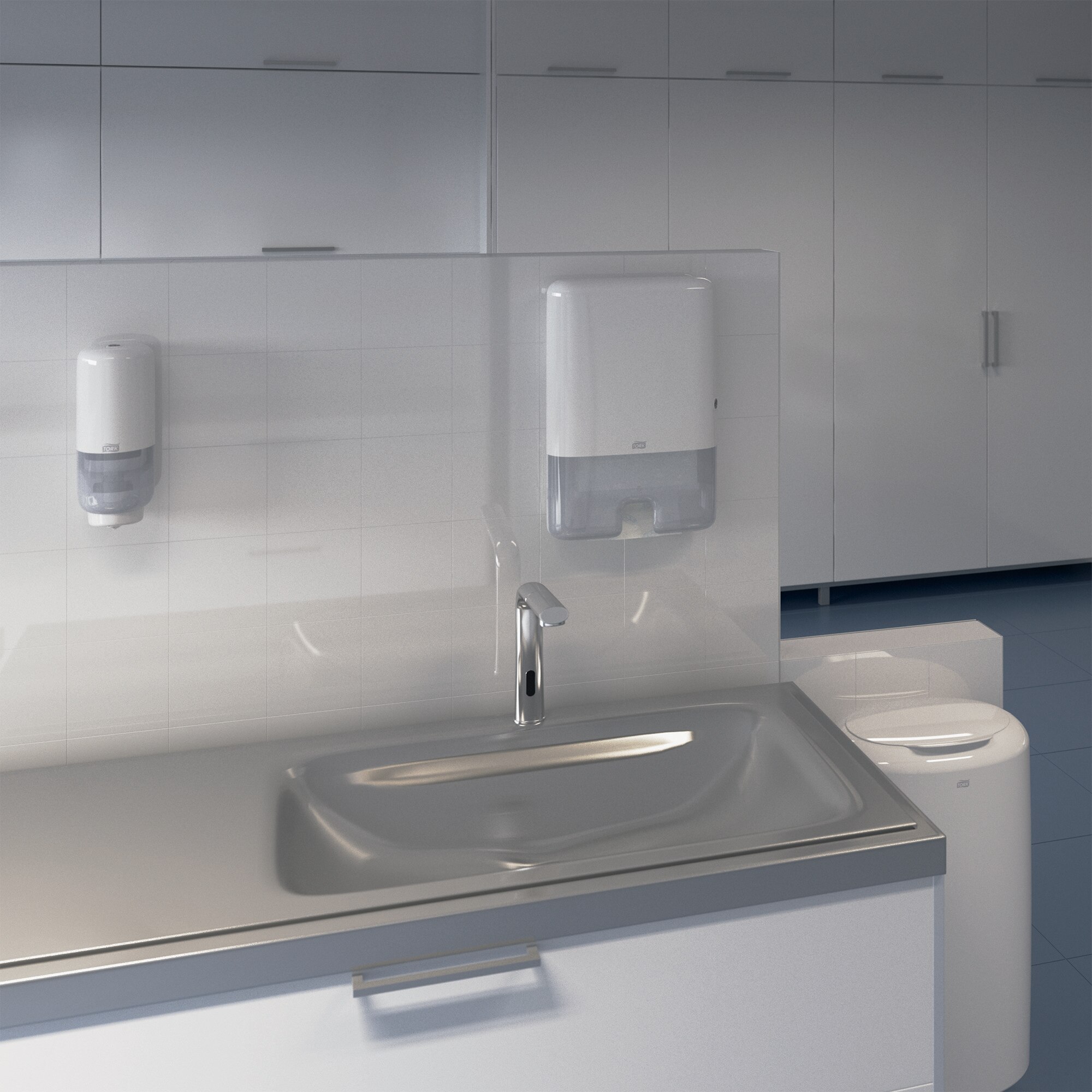 56160039 Диспенсер для мыла и дезинфицирующих средств - с датчиком intuition™ Tork  - Вид №5