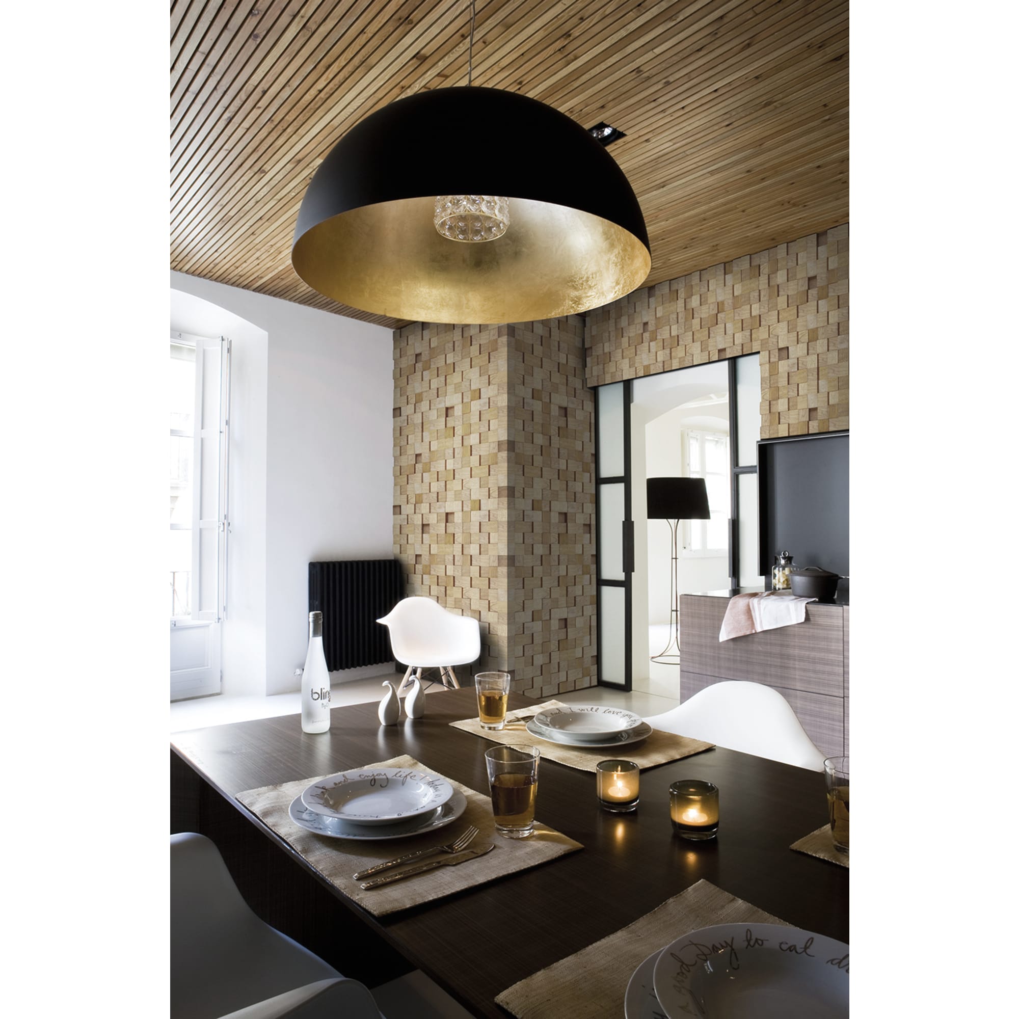 ARABESKO 3D-мозаика из березы колотая, 150 элементов для создания уникального интерьера 82305415 STLM-0024300 - Вид №7