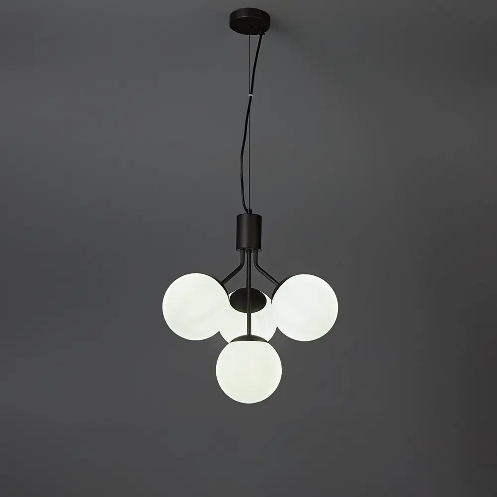 Freya Kokett — подвесная люстра с 4 шарами для современного интерьера 89400567 STLM-1569789 - Вид №1