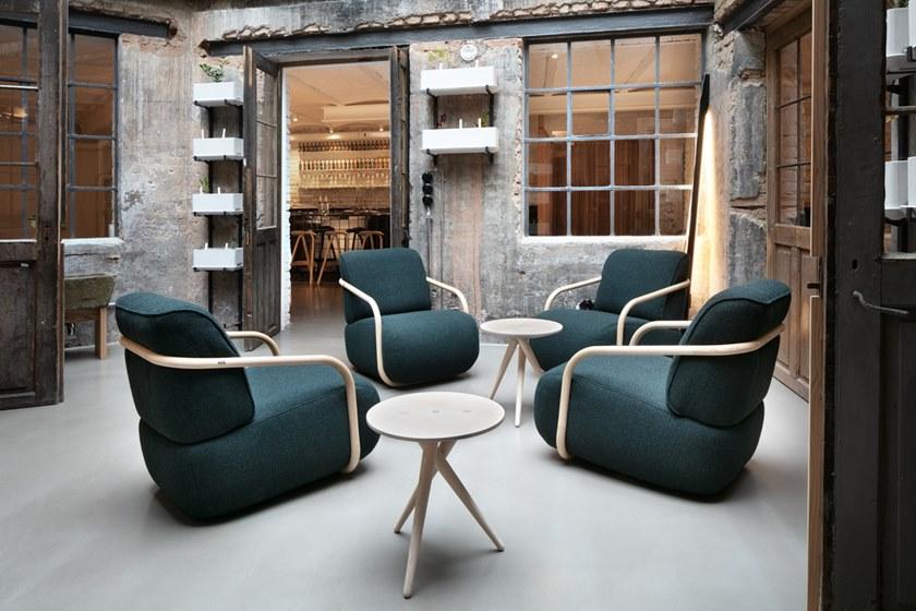 Thonet Сервисный столик из массива дерева 1025 sun-id-1450563 - Вид №2