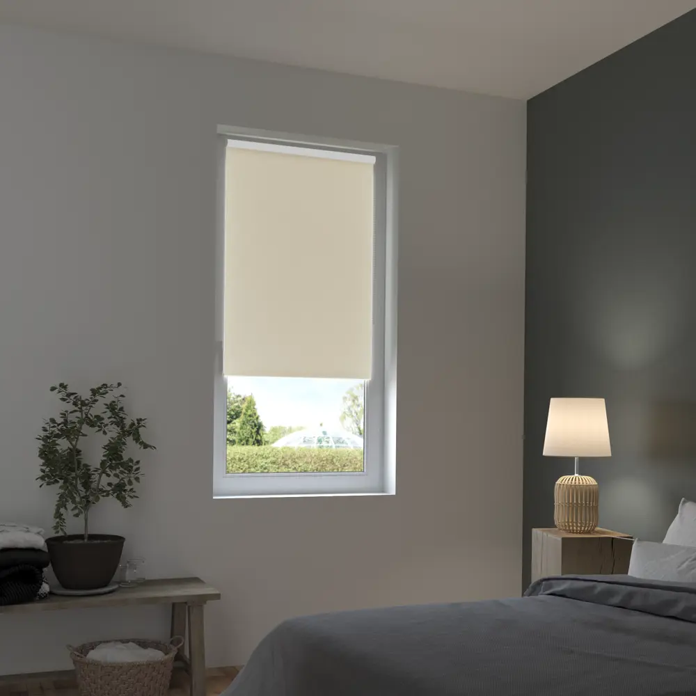 Штора рулонная блэкаут Inspire Santos 60x160 см экрю Cream 5 STLM-2073545 - Вид №11