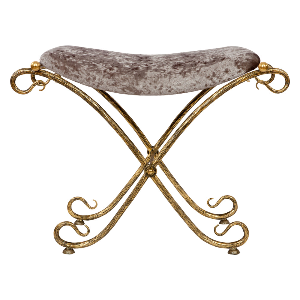 19044 Банкетка Сафари Серебро BOGACHO 4627163961731 - Вид №2