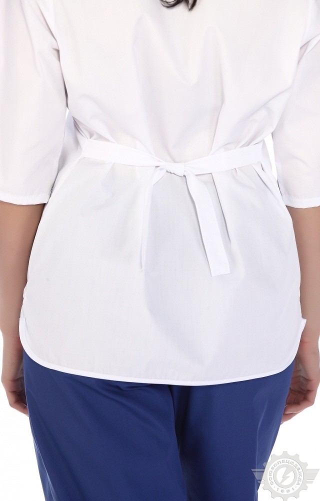 66197 Куртка "Сервис" белая  Медицинская одежда  размер 58/158-164 Спецодежда  - Вид №9