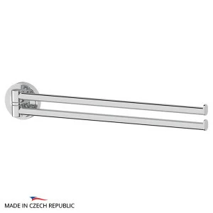 Держатель полотенец поворотный двойной 37 см Ellux ELEGANCE ELE 016