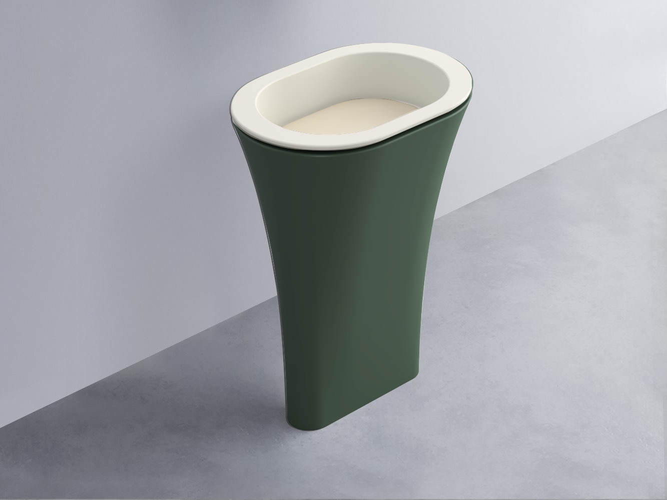 AMLA65-TL+AMPILO-LN+AMCOLO-MU Раковина Amedeo Ovale отдельностоящая cielo Enjoy + Amedeo Ceramica Cielo